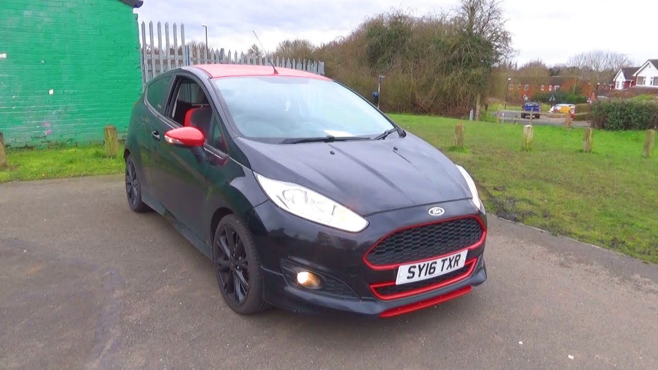 2016 Ford Fiesta 1.0 Ecoboost Zetec S Black Edition (UK) (full in-depth ...