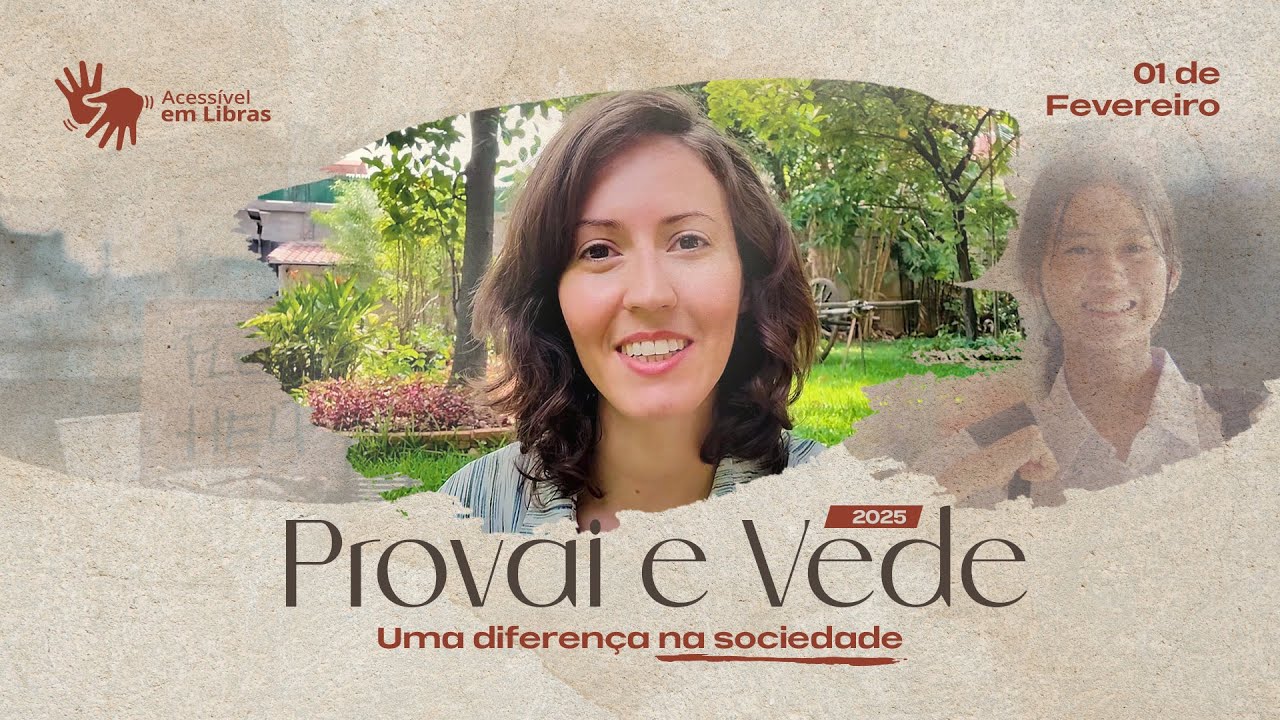 Uma diferença na sociedade | Provai e Vede 2025 (01/Fev) - Libras - YouTube