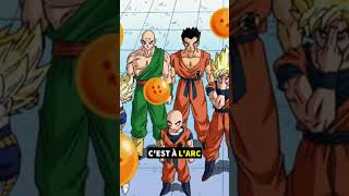 Krilin vs Tenshinhan : qui est le plus fort ? 🤯 #dragonball #dbz #krilin #tenshinhan#anime #goku