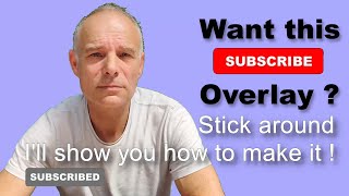 Kdenlive Tutorial - Make your own  SUBSCRIBE  overlay using Kdenlive Guide