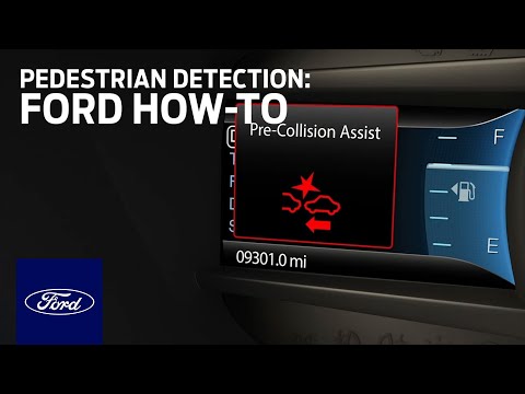 Pre-Collision Assist with Pedestrian Detection | Ford How-To | Ford