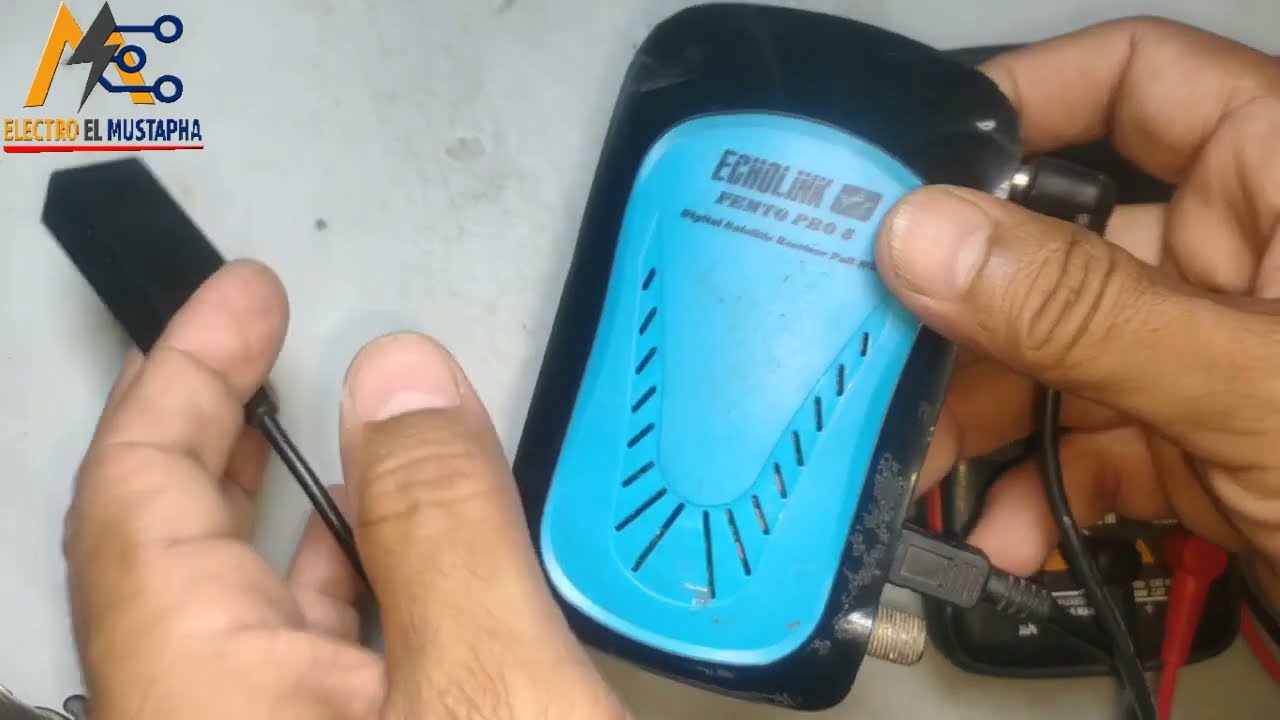 💪😍إصلاح جهاز echolink femto pro 3 لا يشتغل فيه شيء 🥰♥️