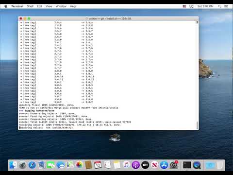macOS Homebrew install