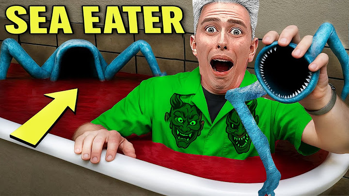 I THREW THE BOMBS OF THE SEA EATER, EL GRAN MAJA AND BLOOP INTO THE TUB - THEY CAME!