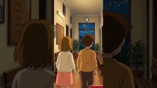 Sunset Promises on the School Rooftop 🌇#YouTubeShorts #SunsetVibes #StoryMoments