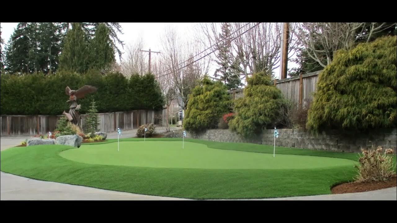 New putting green by Triple Sixteen Landscaping YouTube
