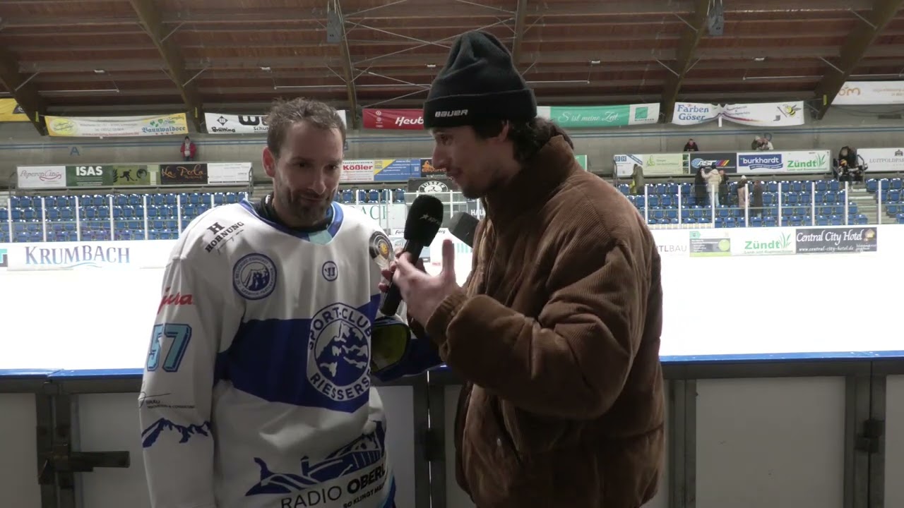 Tim Flammann, Lubor Dibelka und Bauer Neudecker| Drittelpausen-Talk und Nachspiel-Interview