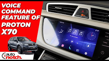 Proton X70 Voice Command Feature, | Hi Proton test | How to use it? | AutoNotch Pakistan