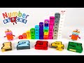 Numberblock even numbers missing from stepsquad transform toy vehicles learn math count by twos