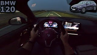 2025 BMW 120 | new generation | night POV driving