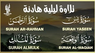 تلاوة جميلة تلامس القلوب وتريح العقول | يس الرحمن الواقعة الملك | القارئ علاء عقل - Holy Quran