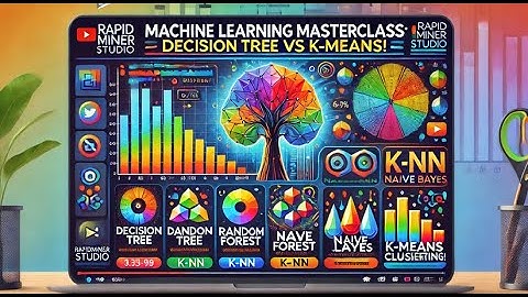 Tutorial Analisis Decision Tree, Random Forest, K-NN, Naïve Bayes, dan K-Means di RapidMiner