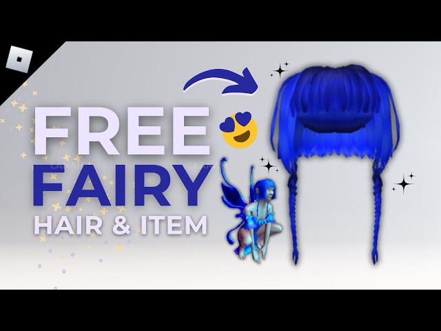 😍Get This Stylish Blue Bun Hair For Free Now in Roblox !! 🎀, Roblox free  items, 0 Robux items in 2023