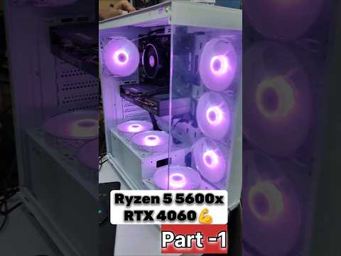 Ryzen 5 5600X RTX 4060 PC Build ✅ l Mini Vlog l Part-1