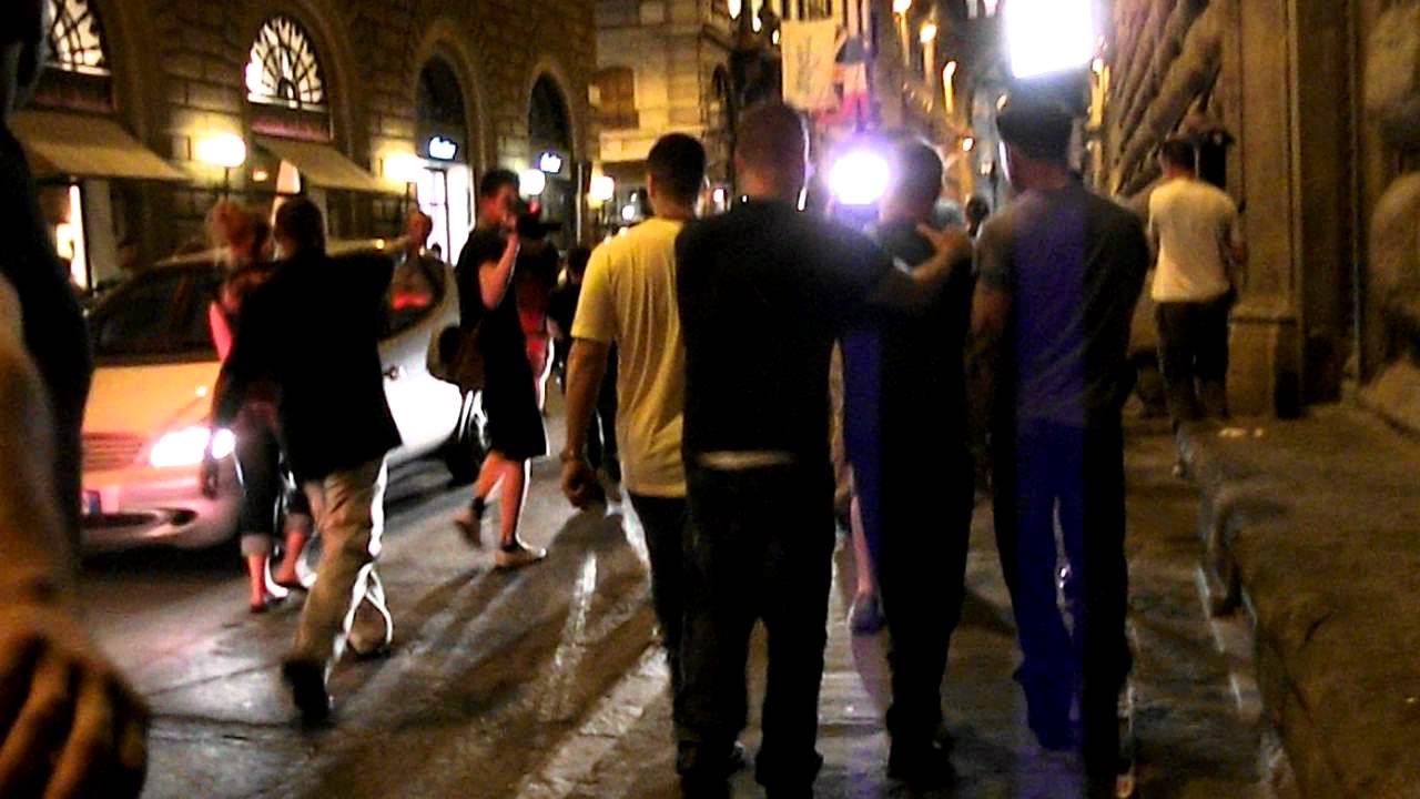 Unseen Jersey Shore Footage Florence Italy! YouTube