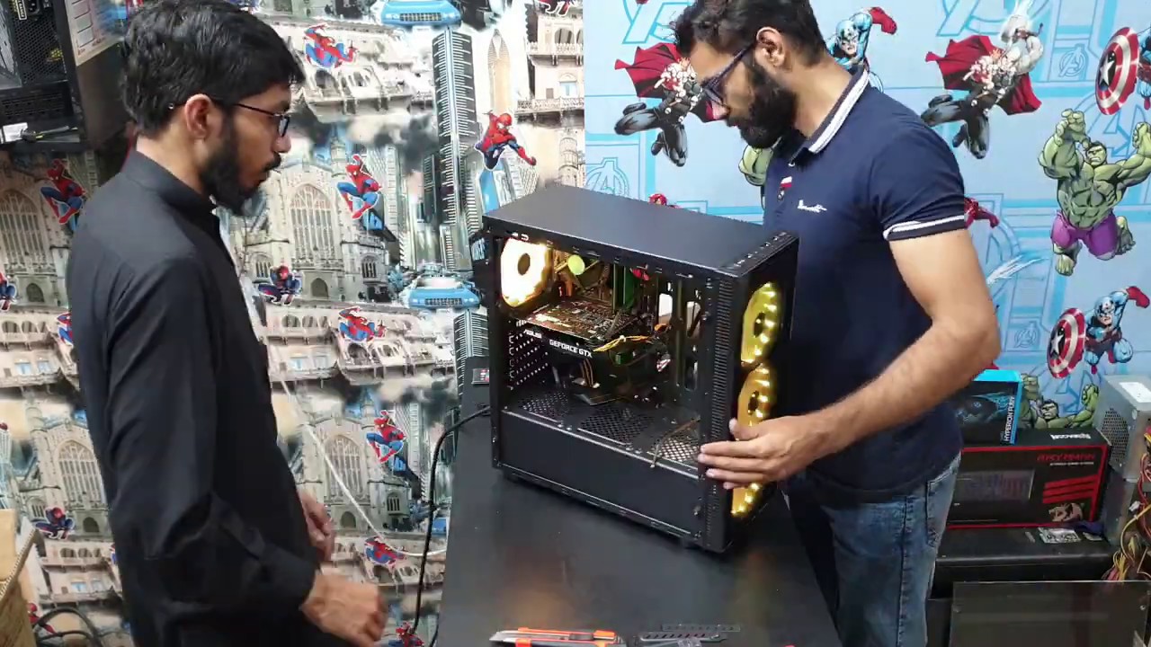 BUILDING Gaming PC TimeLapse At GamaZone The Gaming Store YouTube