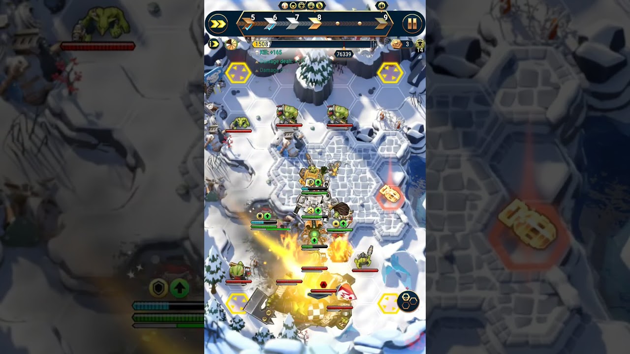 Tacticus: Da Red Gobbo survival with s1 chars. 66k, mythic xp book