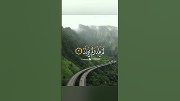 سورة الإخلاص تعادل ثلث القران 🍃🤍 #quran #ثلث_القران#سورة_الاخلاص#قرآن #اذكار #ناصر_القطامي