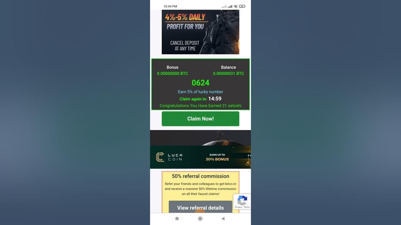 GetBitcoin Free Bitcoin Faucet (Tagalog) YouTube
