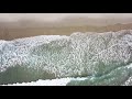 Drone Beach Waves