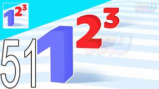 Number Master Gameplay Walkthrough Part 51 - Satisfying Merge (iOS &amp; Android)