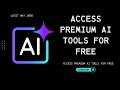 Test all Pro AI Tools for free. GPT 5.4, GROK 4.5, QWEN, CLAUDE