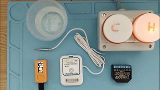 Smartpid M5 MINI Bluetooth sensor + shelly 2.5 wifi relay