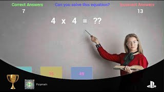 Math Genius: Multiplication ~ Polymath Trophy