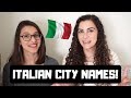 LEARN ITALIAN: How to Pronounce Italian City Names ft. Rome Inside