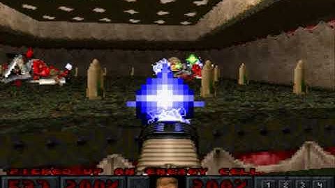 PSX Final Doom - Map27 - Ghost Town