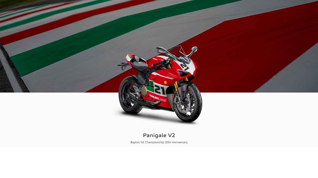 Ducati Panigale V2 Bayliss 1st Championship 20th Anniversary