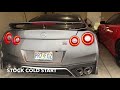 2017 nissan gtr stock exhaust vs aftermarket upgrades