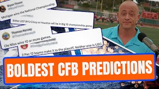 BOLDEST College Football Predictions For 2023 - Part Nine (Late Kick Cut)
