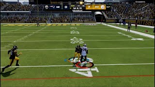 Hit stick sent him to the hospital 🏥 💀😂 -  Madden 24