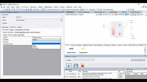 Creating a Rigorous Distillation Column Simulation in DWSIM Software