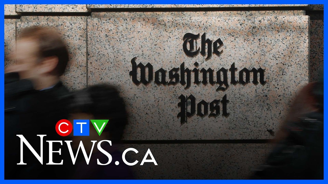 The Washington Post has laid off one-third of its staff - YouTube