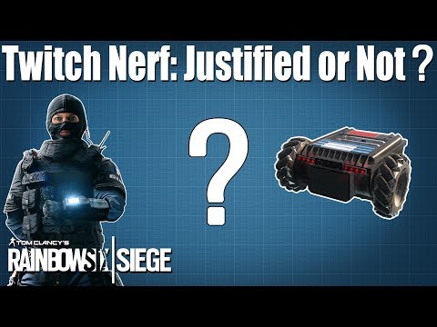 TWITCH NERF! Let's look at the numbers - Rainbow Six Siege