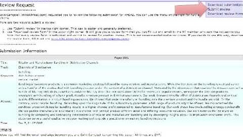 Guide to reviewing on EasyChair