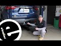 Etrailer  curt trailer hitch installation  2022 chevrolet traverse