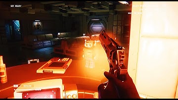 Stupid corporate indoctrination robot gets wrecked (Alien Isolation)