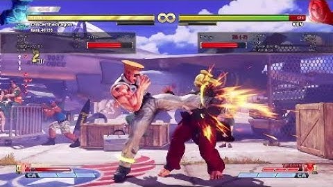 Guile VT2 combos