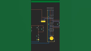 simurelay electrical simulation forward reverse motocontroling #shortsvide #motorcontrol #3phase #sh