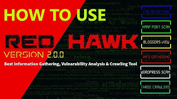 how to install and use red hawk