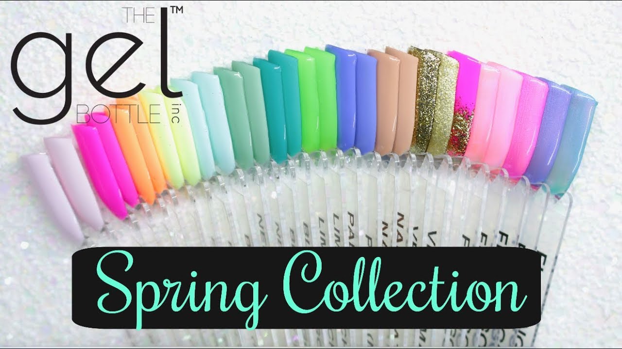🌷THE GEL BOTTLE INC SPRING COLLECTION // SWATCHES & SHADE COMPARISONS🌷