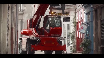 Manitou Showcases Unique Abilities of its MRT 3050 and MRT 2470 Rotating Telehandlers