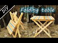 [DIY folding table] フォールディングテーブルの作り方