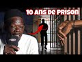 Jarr jarr  jai t condamn  10 ans de prison  si birr prison bi diape nafa aye gorr djigune