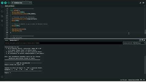 Cargar Código para Calibrar Servomotor con Arduino Uno por Monitor Serial (Paso a Paso)