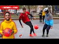 PUBLIC NUTMEGS in LONDON vs SV2! ($1000 Football Challenge)