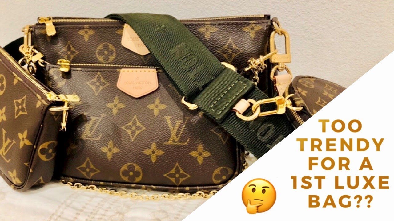 my first luxury purchase ✨  louis vuitton multi pochette